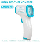 Free-Contact Digital Infrared Thermometer Child-Adult Home Medical Fever High Precision and Accurate Forehead Temperature Thermometer