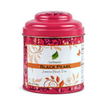 LeCharm Black Jasmine Pearl Tea Loose Leaf Preium Quality Hot Flower Tea with Pleasant Aroma and Tonic Effect 135g (4.8 ounce)