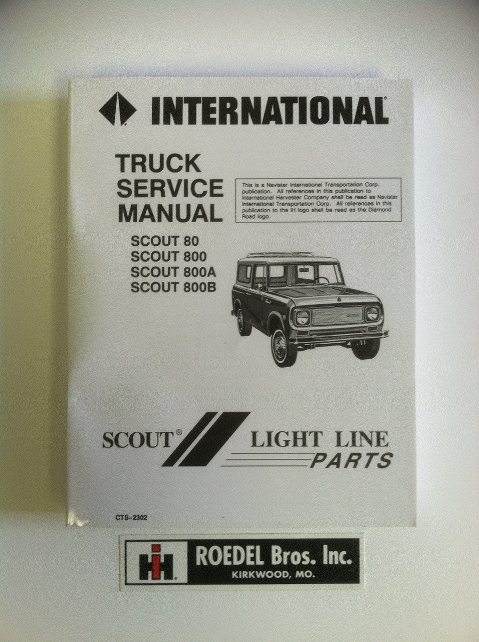 CTS-2302 Scout 80 Scout 800 Service Manual