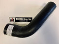 Lower radiator hose for early D-Line (1969-73) Travelall and Pickup with IH304, 345 and 392 engines.