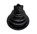 Transmission shifter boot for 1961-71 Scout 80, 800 with 4 cylinder engines.