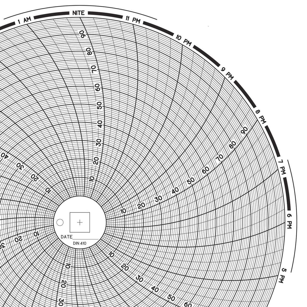 din 410 dickson circular chart paper recorders charts pens