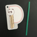Panda Pez Message Card New from Japan