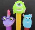 Monsters University European set of 3 Mike, Sulley and Randall, mint, loose