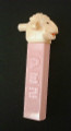 Vintage Lamb Whistle MMM pez 2.6 NO FEET Light Pink stem, Mint shape-loose