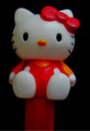 Hello Kitty Full Body Pez with Red Dress, Red Bow & Stem