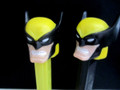 Wolverine pair of Pez from 1999-loose