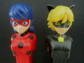 2018 Miraculous set from Europe, Ladybug and Cat Noir, loose