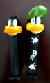 Daffy Duck Pez two 2002 & 2004 Non U.S.  releases, Mint on Cards
