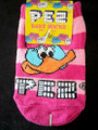 Baby Pez Socks, Pink with Duck