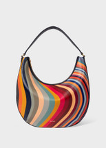 Paul Smith Swirl Print Leather Bucket Bag W1a-6345-dswirl-90 In Multicolour