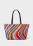 Crafted from a premium leather, this tote bag features our classic Swirl print throughout and has two carry handles. 
This vibrant piece features a zip fastening closure and an internal zip pocket.
Size: 26.5 x 45cm
100% Leather