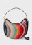 Made from a premium leather, this mini size round hobo bag features our timeless 'Swirl' print throughout. Finished with a main zip compartment, internal slip pocket and leather shoulder strap.
* Detachable short handle and shoulder strap
* Brushed finish hardware
* Navy twill lining
* Internal slip pocket
* 100% Calf Leather with Sheep leather and Cow leather trim
* Size: H:23cm x W:24cm x D: 8cm