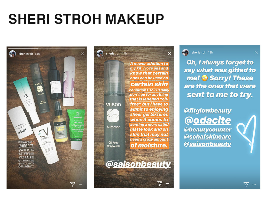 Sheri Stroh Makeup New Kit Additions With Saison Organic Skincare