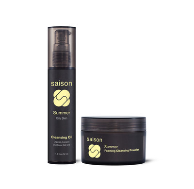 Saison Beauty Summer Cleansing Duo Gift Set | Organic Skincare