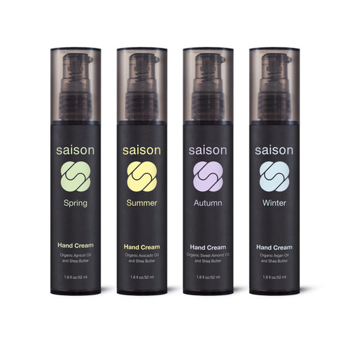 Saison Beauty The Seasons Hand Cream Gift Set | Organic Skincare