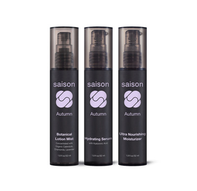 Saison | Autumn Hydrating Trio Gift Set | Organic Skincare