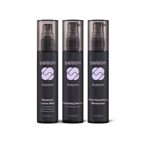 Saison | Autumn Hydrating Trio Gift Set | Organic Skincare