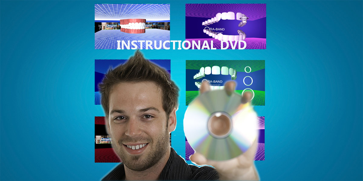 INSTRUCTIONAL DVD FOR USING ORA-BAND TO CLOSE GAPS IN TEETH