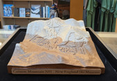 Cannon Mountain | 3D topographic ski trail map