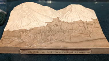 Attitash Mountain | 3D topographic ski trail map