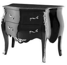French Style Silver Bedroom Furniture Set