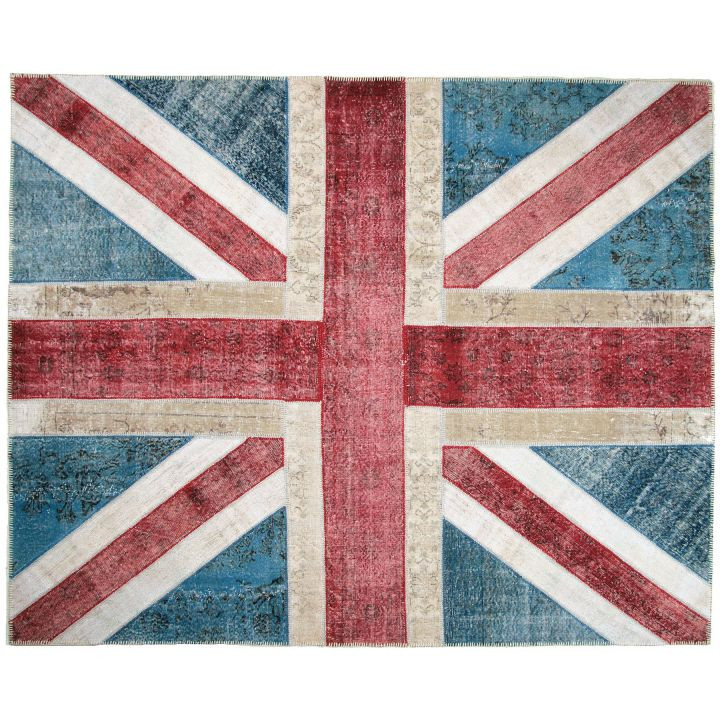 UNION JACK PATCHWORK RUG By Kravet