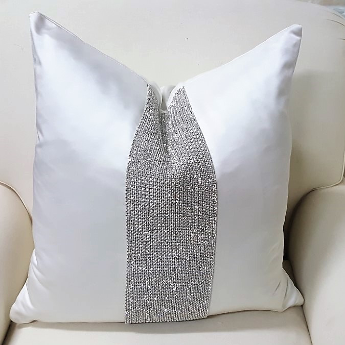 bling throw pillows