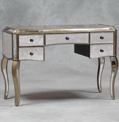 Dressing Table / Writing Desk, Venetian Mirror Furniture Image 1 - Dressing Table / Writing Desk, Venetian Mirror Furniture