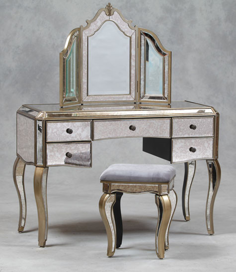 venetian table mirror