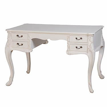 French Desk And Vanity Chateau White