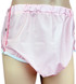 DryDayz Pink Adult Crinkle Bum Side Fastening Pants ABDL Incontinence Briefs