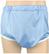 DryDayz Blue Adult Crinkle Bum Pull Up Plastic Polyester Pants ABDL Incontinence Briefs