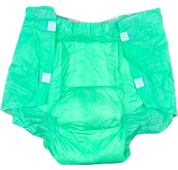 Forma-Care from DryDayz Two Tapes Each Side Green Adult Nappies / Diapers Size Large abdl nappy for adults fetish