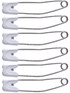 White DryDayz Large adult diaper pins baby terry nappy pins for cloth diapers abdl Safety pins