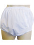 White plastic and cotton pull up pants for adults ABDL diaper lovers and adult baby pvc incontinence
