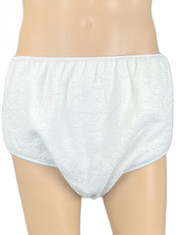 DryDayz Terry towelling adult incontinence brief single thickness