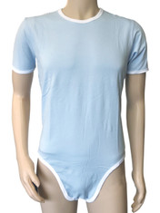 Drydayz Blue Cotton Adult Body Suit Onesie ABDL