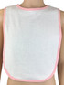 Pink Adult Sized Feeding Bib With White Blue or Pink Edging Extra Large ABDL