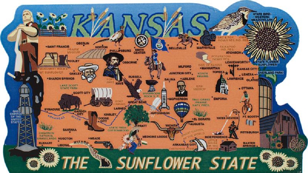 January 29th, 1861 - Kansas Became The 34th State In The Union 