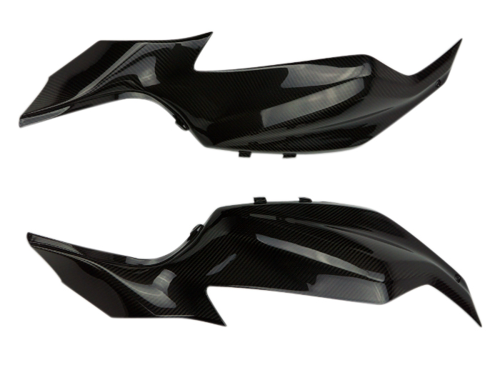 Tank Side Panels in 100% Carbon Fiber for Yamaha FZ-07/ MT-07