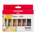 Amsterdam Acrylics Standard Series – Metallic Set 6 x 20 ml 