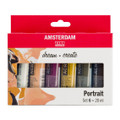 Amsterdam Acrylics Standard Series – Portrait Set 6 x 20 ml 