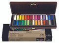 Rembrandt Wooden Box with 30 Half Pastels