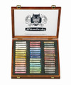 Schmincke Wooden Box with 45 Whole Pastels