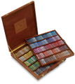 Sennelier Wooden Box with 250 Whole Pastels