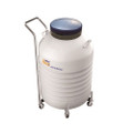 CryoKING Liquid Nitrogen Tank - Laboratory Series 31.5 L/35.5 L, Including 6 Square Racks(4 layers) with 5*5 Cryogenic Boxes