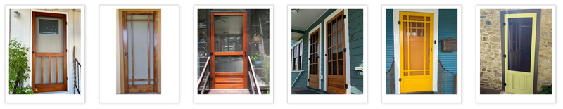 Solid Wood Screen Doors