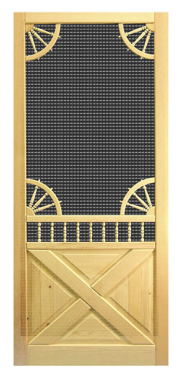 VINTAGE SCREEN DOORS #366WD - The Original Woodshop Network
