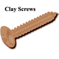 Screws Clay (50 extra pcs)